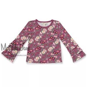 Matilda Jane Girls size 8 Apple Orchard Top Tee Moments With You